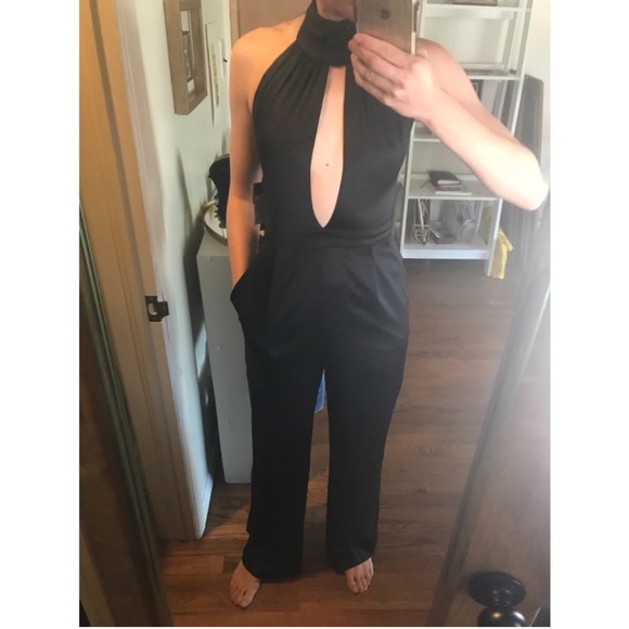 MUST GO❗️ Black satin guess romper - Picture 3 of 8